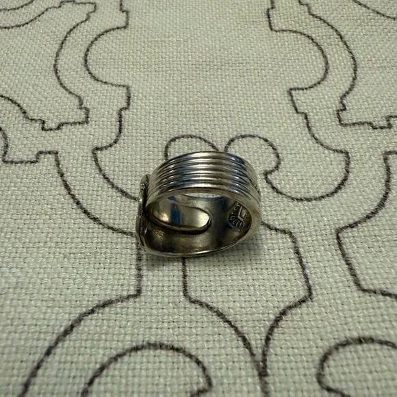 Silver Spoon ring - Picture 6 of 6